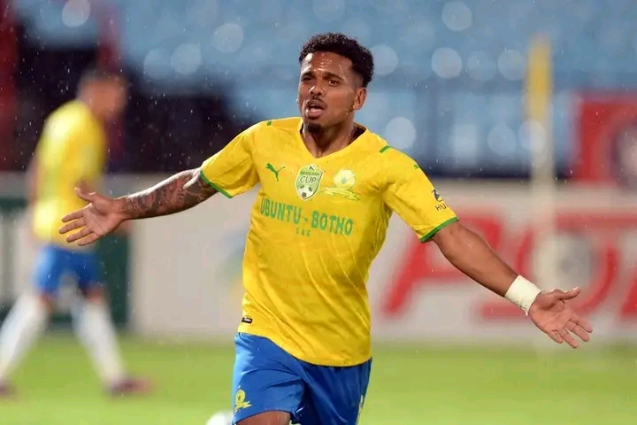 Mamelodi Sundowns striker Kermit Erasmus